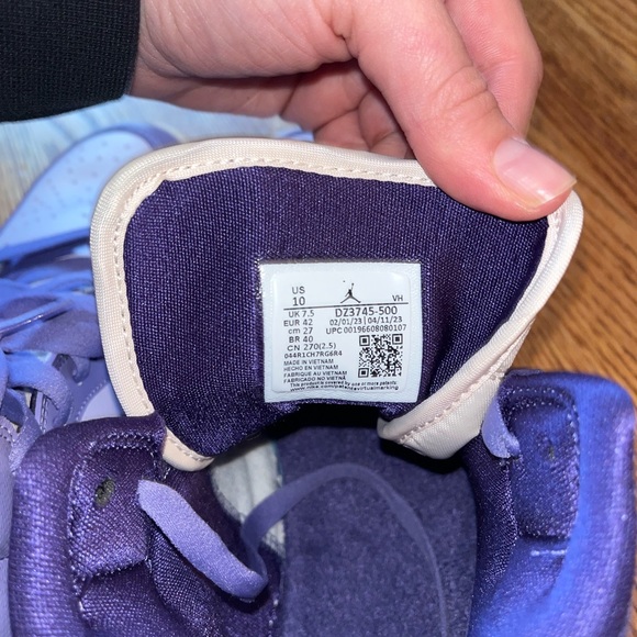 All Purple Nike Dunks - Picture 3 of 3